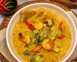 Foto langkah ke 6 dari resep Gulai Jantung Pisang.
