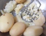 A picture of step 1 of Aloo k parathy | Sunday Breakfast 🤤🤤🤤.