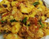 A picture of step 7 of Dry masala aalu.
