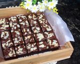 Foto langkah ke 6 dari resep Fudgy & Shiny Crust Brownies Selai Coklat | Tanpa DCC.