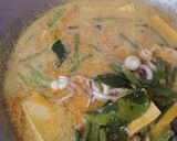 Foto langkah ke 4 dari resep Gulai Cumi Kacang Panjang.