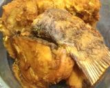 A picture of step 2 of Bengali Recipes Dhanya Patta Aar Kacha Lonka Rui Mach.