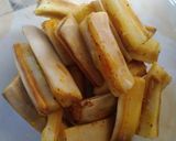 A picture of step 4 of Tumeric fried cassava #breakfastideas.