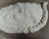 Foto del paso 14 de la receta: Calzone relleno de tomates y jamón dulce
