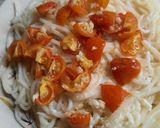 Foto del paso 8 de la receta: Fideos de arroz con cherry en airfryde