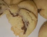 صورة لخطوة 9 من وصفة تحضير غربيبة محشية الشكلاطة للطلاء يجي يذوب معاك 😱😋☺️😍