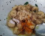 A picture of step 1 of Nendran Banana sabji.