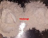 A picture of step 1 of Jowar and Wheat Flour Pancakes.