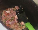 A picture of step 4 of Coconut rice.