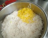 A picture of step 4 of Boneless chicken biryani.