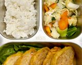 Foto langkah ke 4 dari resep Chicken Egg Rolls.