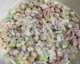 A picture of step 3 of Chickpea & Yogurt Salad.