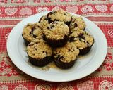 Foto del passaggio 14 della ricetta Blueberry Muffin.. ovvero i muffin americani ai mirtilli con crumble