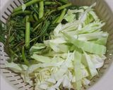 รูปขั้นตอนการทำที่ 1 ของ ยำผักกระเฉดหมูยอ #กินผักรักสุขภาพ6