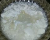 A picture of step 1 of Suji chilla.