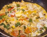 A picture of step 5 of Paneer Makhni Handi.