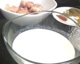 A picture of step 1 of Chicken roast masala.
