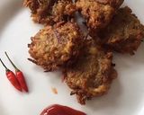 A picture of step 3 of Iftar special potato snacks.