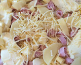 Foto del paso 6 de la receta: Tarta de jamón y queso napolitana 🧀🍅