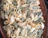 Foto del paso 4 de la receta: Pasta con salsa de anacardos y cebolla tierna, y almejas al ajillo. Vegetariana 🌱 o no
