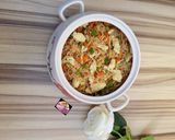 A picture of step 5 of Egg Fried Rice.