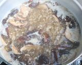 รูปขั้นตอนการทำที่ 3 ของ ข้าวต้มเห็ดหอม🍄🍚