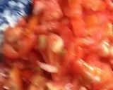 A picture of step 1 of Shahi achar gosht.