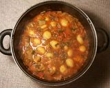 Foto del paso 19 de la receta Estofado de patatas baby con acelgas y pimientos