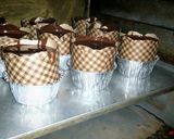 Foto langkah ke 8 dari resep Brownies in Cupcake.