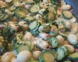 Foto del paso 3 de la receta: Gnocchi de calabacín y speck