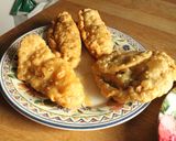Foto del paso 10 de la receta: 3 berrugas (empanadas) tres