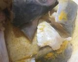 A picture of step 2 of Hot & Spicy Arum-lobe with Hilsha Head/ ইলিশ মাছের মাথা দিয়ে কচুর লতির ঝাল.