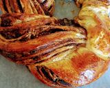 Csavart fonott kakaós kalács 🍫 recept fázis 8 fotója