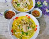 Hình bước làm 4 của món Bánh canh giò heo