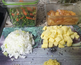 Foto del paso 1 de la receta: Pechugas de pollo con menestra de verduras