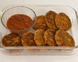 A picture of step 15 of Crispy Turai (Ridge Gourd) Cutlets – Nutritious | Kid-friendly | Packed with Pantry Staples.
