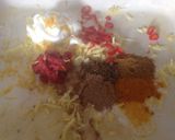 A picture of step 1 of Jamie Oliver's Empire Chicken with Bombay-style Roast Potatoes.