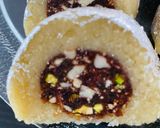 A picture of step 11 of Almond and date roll.