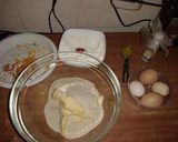A picture of step 1 of Orange muffins with chocolate ganache#valentines recipe.