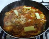 A picture of step 6 of Dak-galbi (Korean Spicy Chicken Stir-fry).