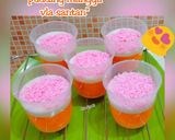 Foto langkah ke 6 dari resep Pudding Mangga Vla Santan.