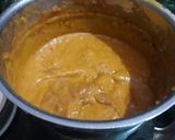 A picture of step 5 of Andhra Tomato pickle.