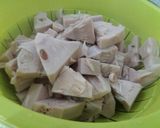 Foto langkah ke 2 dari resep Lodeh Nangka Muda Kacang Panjang.