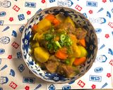 A picture of step 5 of Japanese Beef Potato with Curry Powder.