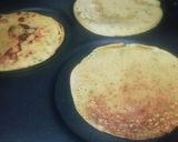 A picture of step 6 of Eggless Omellete.