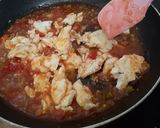 Foto langkah ke 7 dari resep Telur Tomat.