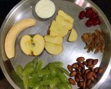 A picture of step 1 of Fruit Salad.