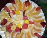 A picture of step 2 of Mixed fruits.