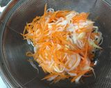A picture of step 3 of Japanese Daikon sweet vinegar salad.