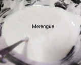 Foto del paso 2 de la receta: Merengue. Galleta, crema Pastelera y frutos secos. Canario Solé